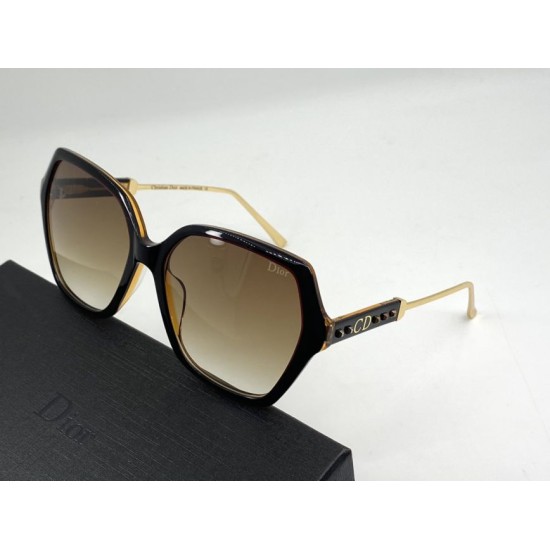 Dupe Occhiali da sole Dior Cdlogo Brown imitazioni perfette Replica Occhiali da sole Dior Cdlogo Brown Griffate