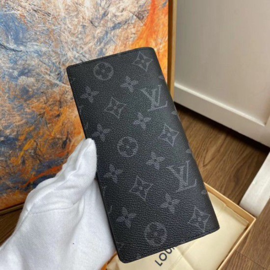 Pari replica Portafoglio Brazza Monogram Eclipse M69260 Dupe Perfetta Cloni Firmate Pari replica Portafoglio Brazza Monogram Eclipse M69260 imitazioni