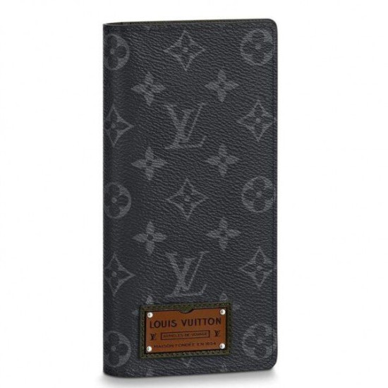 Pari replica Portafoglio Brazza Monogram Eclipse M69260 Dupe Perfetta Cloni Firmate Pari replica Portafoglio Brazza Monogram Eclipse M69260 imitazioni