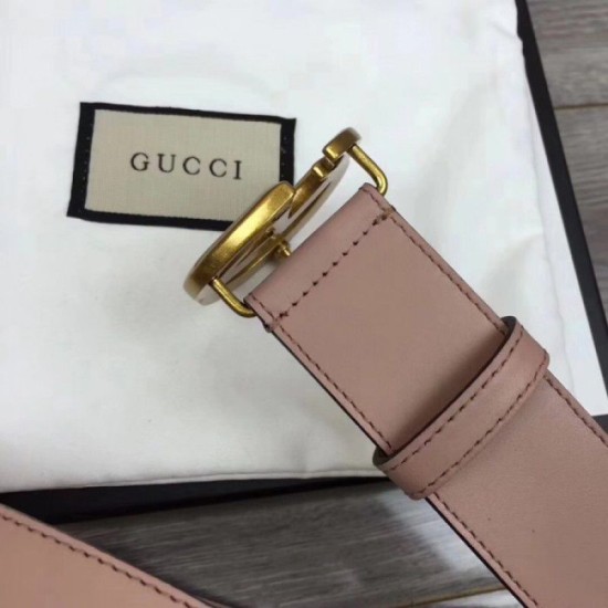 Replica Borsa Cintura in pelle con fibbia Double G rosa 400593 Outlet replica Cintura in pelle con fibbia Double G rosa 400593 imitazioni perfette