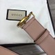 Replica Borsa Cintura in pelle con fibbia Double G rosa 400593 Outlet replica Cintura in pelle con fibbia Double G rosa 400593 imitazioni perfette