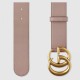 Replica Borsa Cintura in pelle con fibbia Double G rosa 400593 Outlet replica Cintura in pelle con fibbia Double G rosa 400593 imitazioni perfette