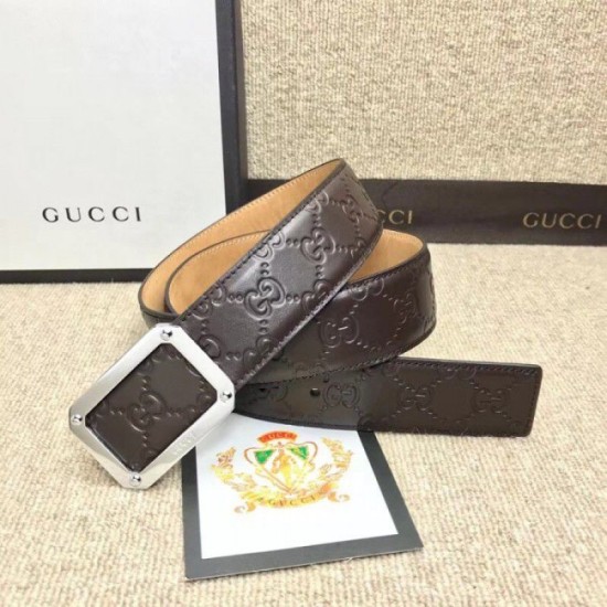 Replica Borsa Cintura in pelle Signature marrone 403941 Outlet replica Cintura in pelle Signature marrone 403941 imitazioni perfette