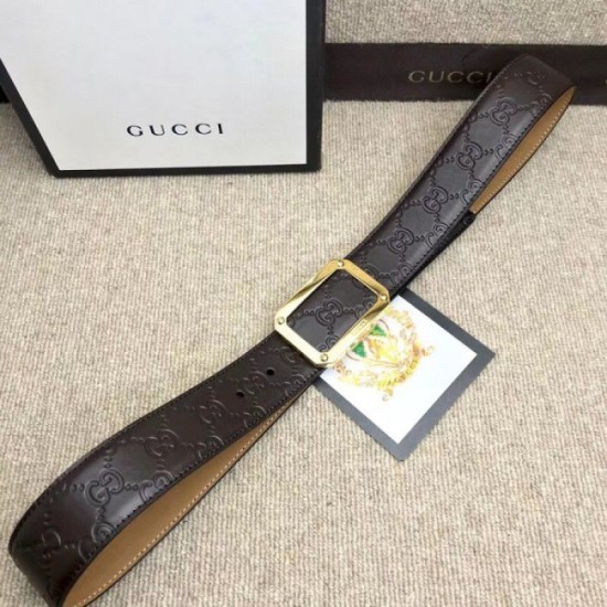 Replica Borsa Cintura in pelle Signature marrone 403941 Outlet replica Cintura in pelle Signature marrone 403941 imitazioni perfette