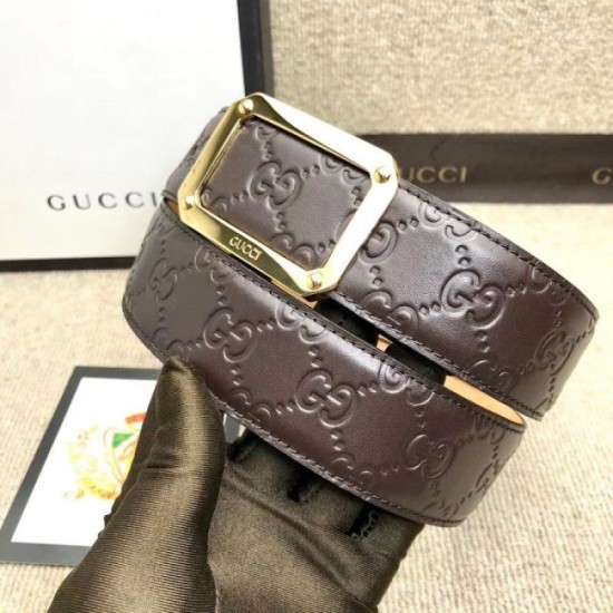 Replica Borsa Cintura in pelle Signature marrone 403941 Outlet replica Cintura in pelle Signature marrone 403941 imitazioni perfette