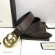 Replica Cintura in pelle con fibbia Double G marrone 406831 Outlet Cintura in pelle con fibbia Double G marrone 406831 imitazioni perfette