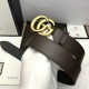 Replica Cintura in pelle con fibbia Double G marrone 406831 Outlet Cintura in pelle con fibbia Double G marrone 406831 imitazioni perfette