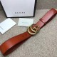Replica Alta gamma Cintura in pelle con fibbia doppia G in pelle 406831 Outlet Alta gamma replica Cintura in pelle con fibbia doppia G in pelle 406831 imitazioni perfette