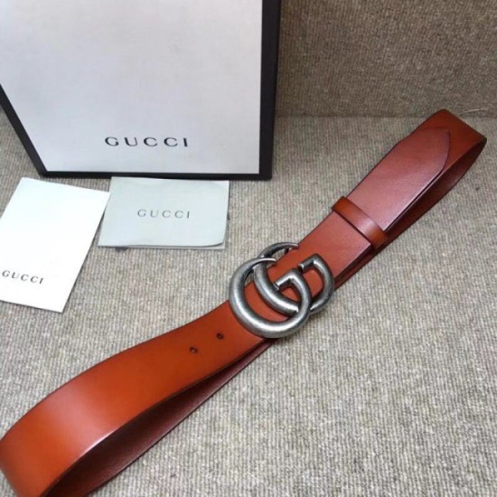 Replica Alta gamma Cintura in pelle con fibbia doppia G in pelle 406831 Outlet Alta gamma replica Cintura in pelle con fibbia doppia G in pelle 406831 imitazioni perfette