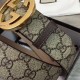 Replica Alta gamma Cintura GG Supreme con fibbia G beige marrone 411924 Outlet Alta gamma replica Cintura GG Supreme con fibbia G beige marrone 411924 imitazioni perfette
