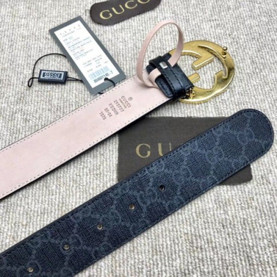 Replica Pari Cintura GG Supreme con fibbia G nera 411924 Outlet Pari replica Cintura GG Supreme con fibbia G nera 411924 imitazioni perfette