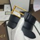 Cintura in pelle con fibbia rettangolare nera 429028 imitazioni perfette