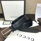Cintura in pelle Signature nera 429028 imitazioni perfette