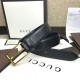 Cintura in pelle Signature nera 429028 imitazioni perfette