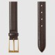 Replica Cintura in pelle con fibbia rettangolare marrone 429028 Outlet Cintura in pelle con fibbia rettangolare marrone 429028 imitazioni perfette