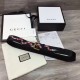 Replica Cintura in pelle con Kingsnake Black 434520 Outlet Cintura in pelle con Kingsnake Black 434520 imitazioni perfette