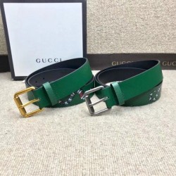 Replica Cintura in pelle con Kingsnake Green 434520 Outlet Cintura in pelle con Kingsnake Green 434520 imitazioni perfette