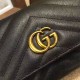 Replica Alta gamma Portafoglio GG Marmont continental Nero 443436 Outlet Alta gamma replica Portafoglio GG Marmont continental Nero 443436 imitazioni perfette
