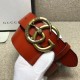 Replica Borsa Cintura in pelle con fibbia Double G con cinturino in serpente 458949 Outlet replica Cintura in pelle con fibbia Double G con cinturino in serpente 458949 imitazioni perfette