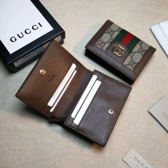 Replica Ophidia GG Card Case 523155 Caffè Outlet Ophidia GG Card Case 523155 Caffè imitazioni perfette