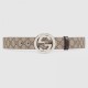 Replica Alta gamma Cintura GG Supreme con fibbia G beige marrone 411924 Outlet Alta gamma replica Cintura GG Supreme con fibbia G beige marrone 411924 imitazioni perfette