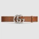 Replica Alta gamma Cintura in pelle con fibbia doppia G in pelle 406831 Outlet Alta gamma replica Cintura in pelle con fibbia doppia G in pelle 406831 imitazioni perfette