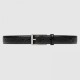 Cintura in pelle Signature nera 429028 imitazioni perfette