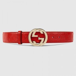replica Cintura ssima con doppia G rossa 114876 imitazioni perfette