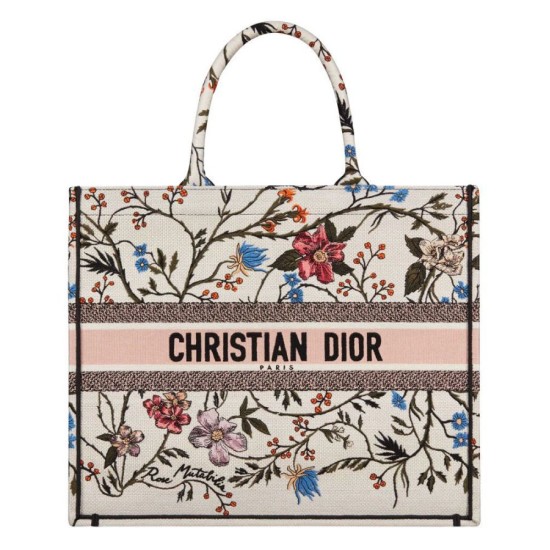 Cloni Firmate Christian Dior The Book Tote Bag Bianco imitazioni