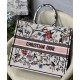 Cloni Firmate Christian Dior The Book Tote Bag Bianco imitazioni