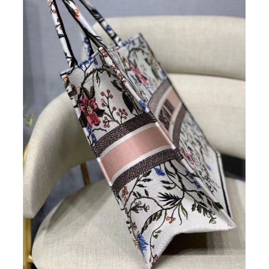 Cloni Firmate Christian Dior The Book Tote Bag Bianco imitazioni