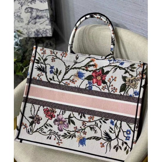 Cloni Firmate Christian Dior The Book Tote Bag Bianco imitazioni