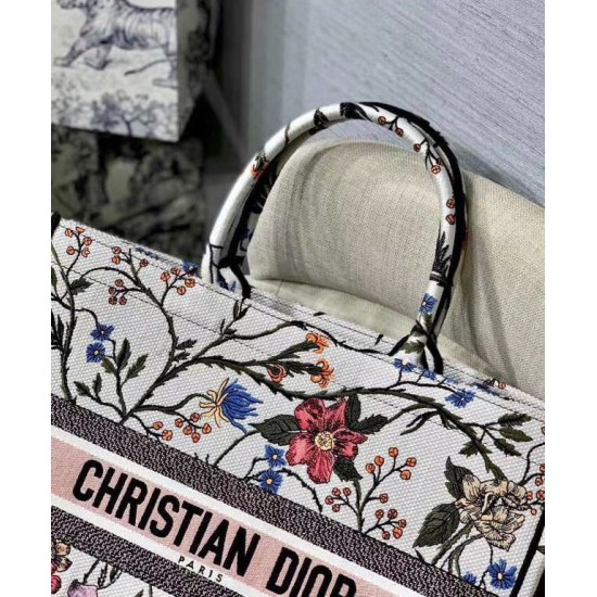 Cloni Firmate Christian Dior The Book Tote Bag Bianco imitazioni