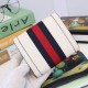 Alta gamma replica Dettagli perfetti Ophidia GG Wallet 523174 Bianco imitazioni perfette
