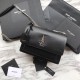 Replica Borsa YSL Saint Laurent Medium Sunset liscia nera argento Outlet Borsa YSL Saint Laurent Medium Sunset liscia nera argento imitazioni perfette