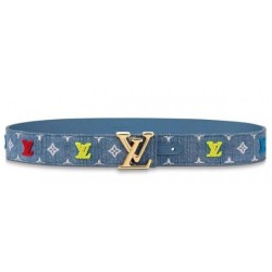 Pari replica Cintura New Wave 35mm Monogram Denim M0146U imitazioni perfette