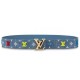 Replica Pari Cintura New Wave 35mm Monogram Denim M0146U Outlet Pari replica Cintura New Wave 35mm Monogram Denim M0146U imitazioni perfette