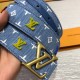 Replica Pari Cintura New Wave 35mm Monogram Denim M0146U Outlet Pari replica Cintura New Wave 35mm Monogram Denim M0146U imitazioni perfette