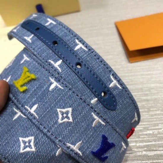 Replica Pari Cintura New Wave 35mm Monogram Denim M0146U Outlet Pari replica Cintura New Wave 35mm Monogram Denim M0146U imitazioni perfette