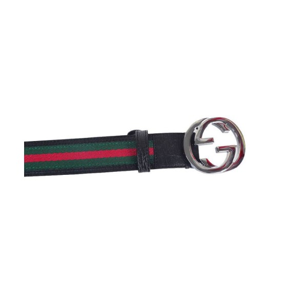Riproduzione Fedele replica Cintura in pelle 114984 Nero imitazioni Replica Alta Qualità Cintura in pelle 114984 Nero