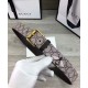 Replica Alta Qualità Bee stampa GG Supreme cintura con fibbia quadrata caffè