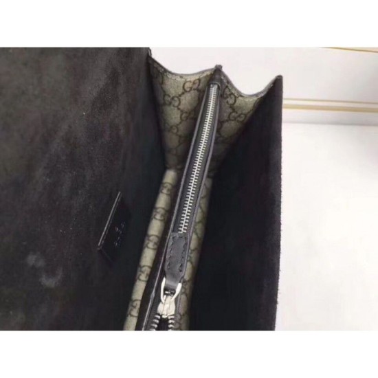 Dionysus GG Supreme borsa a tracolla 400249 Nero Dionysus GG Supreme borsa a tracolla 400249 Nero