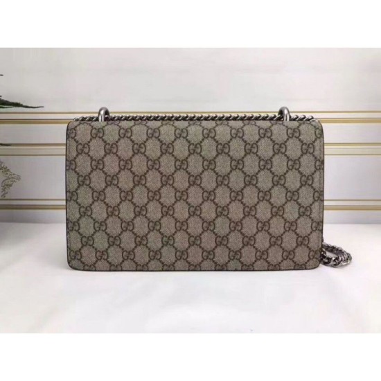 Dionysus GG Supreme borsa a tracolla 400249 Nero Dionysus GG Supreme borsa a tracolla 400249 Nero