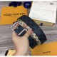 Replica Alta Qualità M0040Q Reverso 40mm Damier Azur e Damier Graphite Canvas Buckle