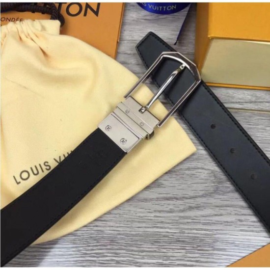 Riproduzione Fedele Pont Neuf 35mm Cinture Damier Cobalt Canvas M6067S imitazioni Replica Alta Qualità Pont Neuf 35mm Cinture Damier Cobalt Canvas M6067S