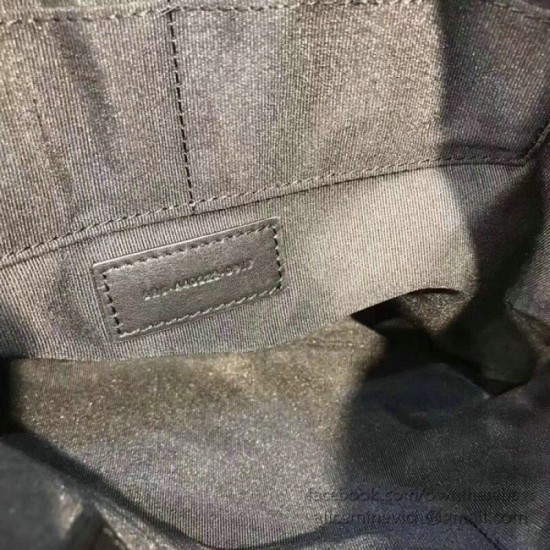 Riproduzione Fedele Pochette Saint Laurent nera con hardware oro imitazioni Replica Alta Qualità Pochette Saint Laurent nera con hardware oro