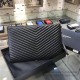 Riproduzione Fedele Pochette Saint Laurent nera con hardware oro imitazioni Replica Alta Qualità Pochette Saint Laurent nera con hardware oro