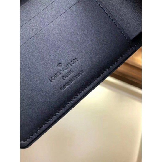 Riproduzione Fedele Alta gamma replica Multiple Wallet Damier Coastline N60121 imitazioni Replica Alta Qualità Alta gamma Multiple Wallet Damier Coastline N60121