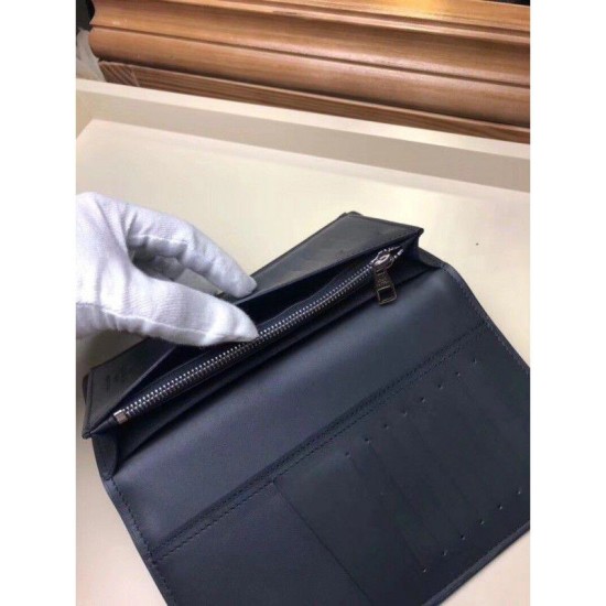 Riproduzione Fedele Dettagli perfetti Portafoglio Brazza Damier Coastline N63506 imitazioni Replica Alta Qualità Dettagli perfetti Portafoglio Brazza Damier Coastline N63506