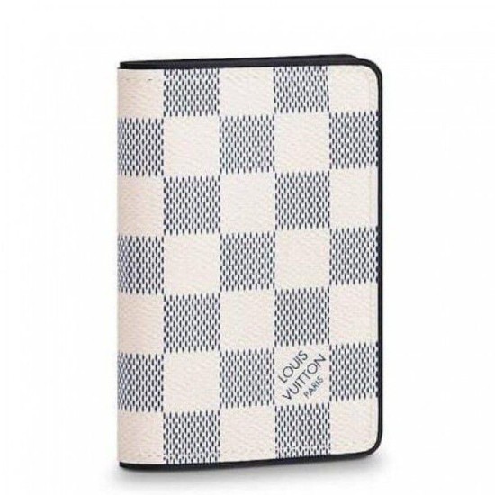 Riproduzione Fedele Alta gamma replica Pocket Organizer Damier Coastline N63505 imitazioni Replica Alta Qualità Alta gamma Pocket Organizer Damier Coastline N63505
